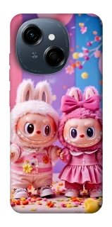 Чехол на TECNO Spark Go 1 Labubu twins ver.2 фото 1 из 1