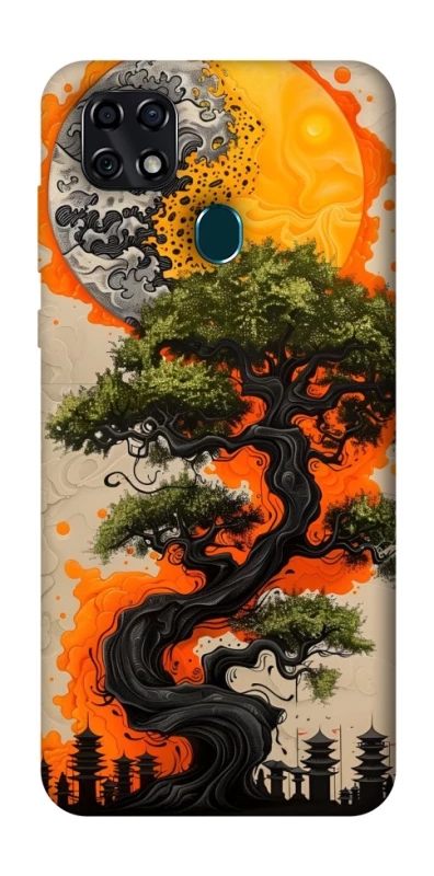 Чехол на ZTE Blade 20 Smart Дух Японии v3 фото 1 из 1