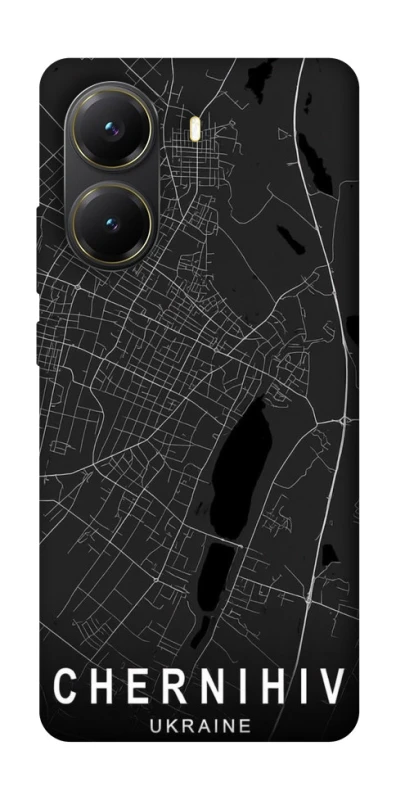 Чехол на Xiaomi Poco X7 Pro Chernihiv map фото 1 из 1