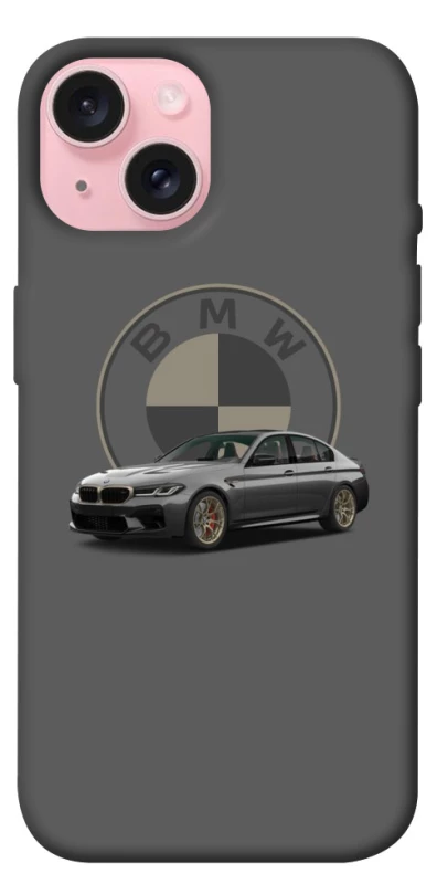 Чехол на Apple iPhone 15 (6.1") BMW grey v2 фото 1 из 1