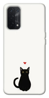 Чохол на Oppo A54 5G / A74 5G cat in love фото 1 Чохол на Oppo A54 5G / A74 5G cat in love фото 1 з 1