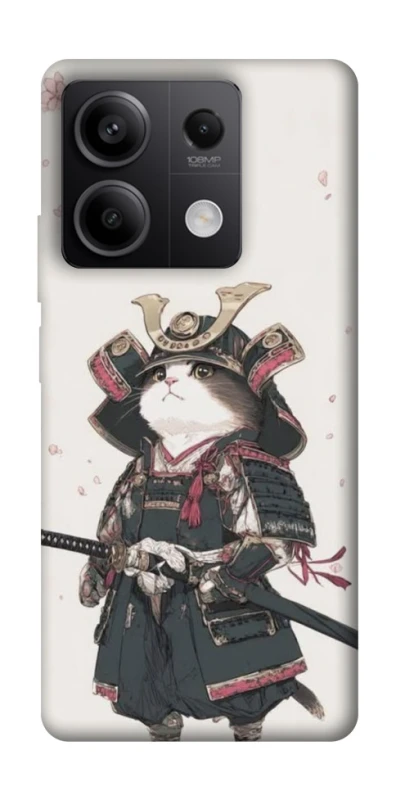 Чохол на Xiaomi Redmi Note 13 5G Samurai Cat Warrior фото 1 з 1