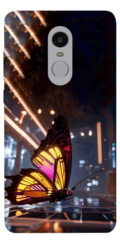 Чохол на Xiaomi Redmi Note 4X / Note 4 (Snapdragon) Cyber butterfly фото 1 з 1