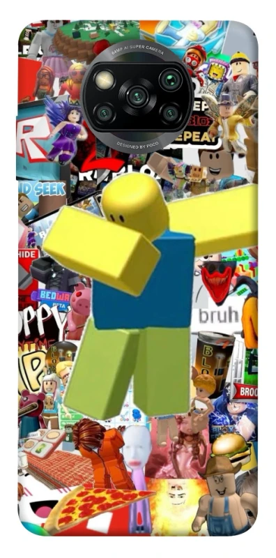 Чохол на Xiaomi Poco X3 NFC / Poco X3 Pro Roblox style фото 1 з 1