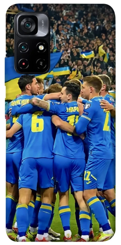 Чехол на Xiaomi Poco M4 Pro 5G Сборная Украины v3 фото 1 из 1