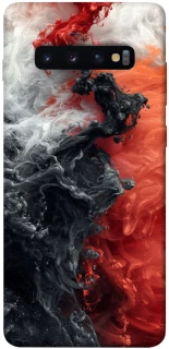 Чохол на Samsung Galaxy S10+ Black and Red фото 1 з 1