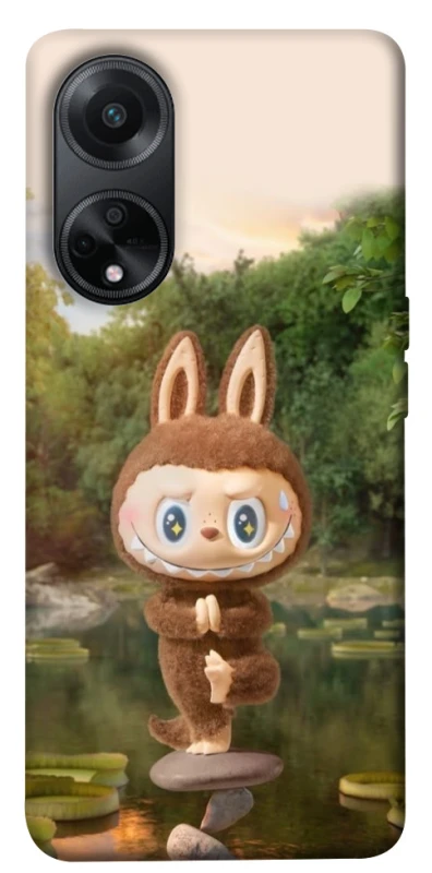 Чохол на Oppo A58 4G Labubu Yoga фото 1 з 1