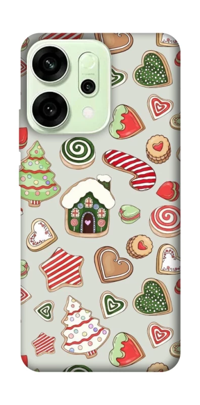 Чехол на Oppo Reno 14 Новогодний v7 фото 1 из 1