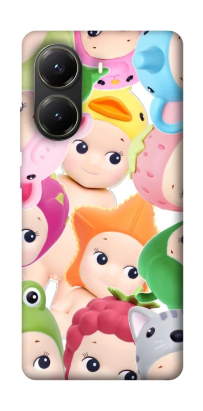 Чехол на Xiaomi Poco X6 Pro Fruit-Zoo Kaleidoscope фото 1 из 1