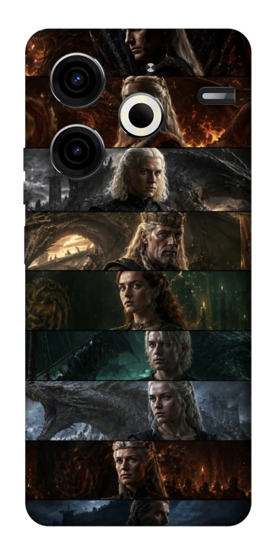 Чохол на TECNO Pova 6 Neo (LI6) House of the Dragon фото 1 з 1