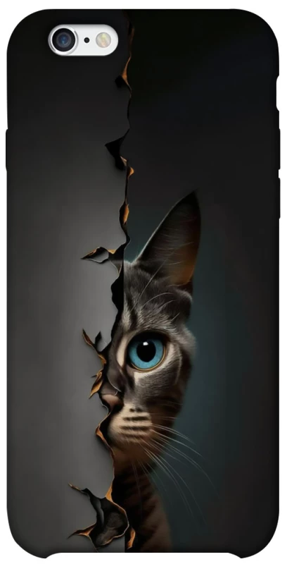 Чехол на Apple iPhone 6/6s (4.7") Кот-подглядыватель v2 фото 1 из 1