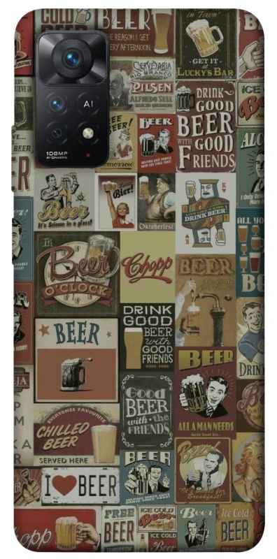 Чехол на Xiaomi Redmi Note 12 Pro 4G Retro collage ver.1 фото 1 из 1