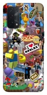Чохол на Oppo A54 5G / A74 5G Roblox collage ver.5 фото 1 з 1