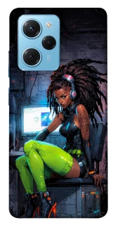 Чехол на Xiaomi Poco X5 Pro 5G Cyber girl фото 1 из 1