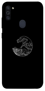 Чехол на Samsung Galaxy M11 Black tsunami фото 1 Чехол на Samsung Galaxy M11 Black tsunami фото 1 из 1