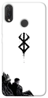 Чехол на Huawei P Smart+ (nova 3i) berserk white фото 1 из 1