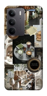 Чехол на Realme C75 Coffee collage ver.4 фото 1 из 1