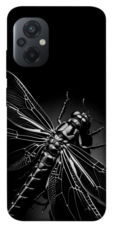 Чехол на Xiaomi Poco M5 Black dragonfly фото 1 из 1