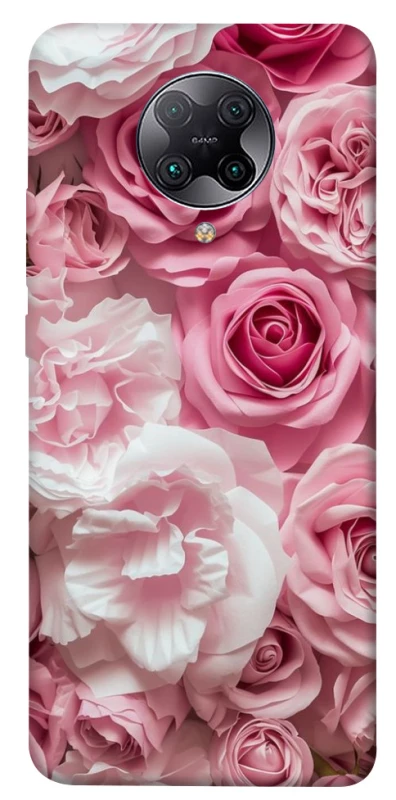 Чохол на Xiaomi Redmi K30 Pro / Poco F2 Pro Рожеві Квіти фото 1 з 1