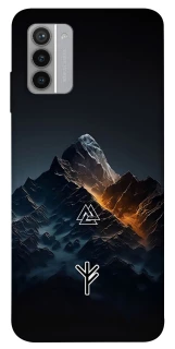 Чехол на Nokia G42 Руны в горах фото 1 из 1