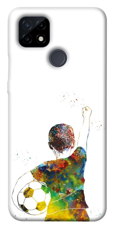 Чехол на Realme C21 Football Kids фото 1 из 1