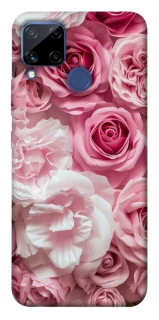 Чохол на Realme C15 Рожеві Квіти фото 1 з 1
