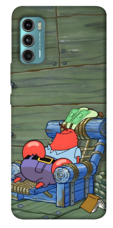 Чохол на Motorola Moto G60 Mr.Krabs фото 1 з 1