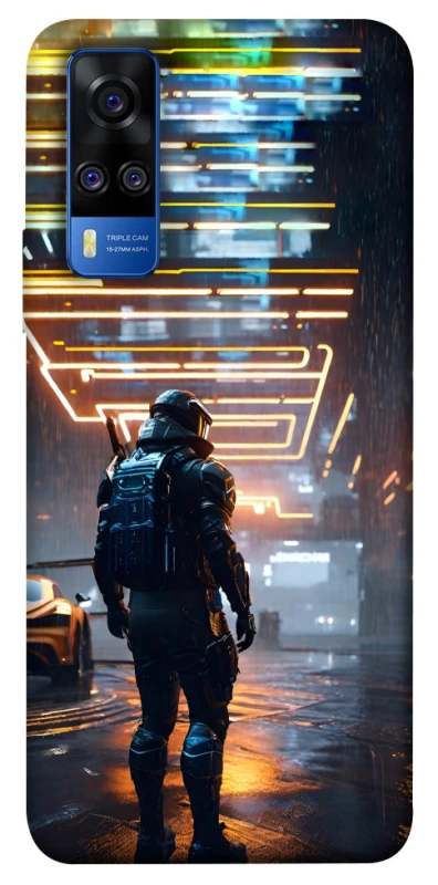 Чехол на Vivo Y51a Cyber character фото 1 из 1