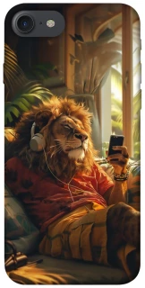 Чехол на Apple iPhone 7 / 8 (4.7") Лев v2 фото 1 из 1