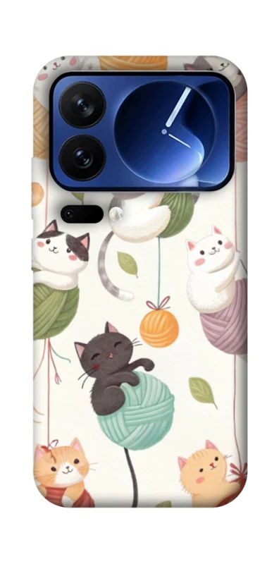 Чохол на Xiaomi Poco F7 Ultra Funny Kittens фото 1 з 1