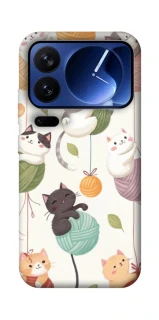 Чехол на Xiaomi Poco F7 Ultra Funny Kittens фото 1 из 1