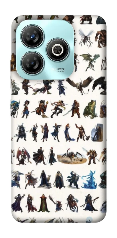 Чохол на ZTE Blade A75 4G Character Selection фото 1 з 1