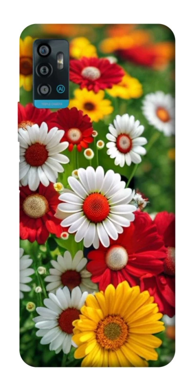 Чохол на ZTE Blade A71 Flowers v11 фото 1 з 1