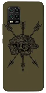 Чехол на Xiaomi Mi 10 Lite Mil skull фото 1 из 1