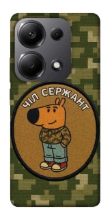 Чехол на Xiaomi Redmi Note 13 Pro 4G Чил сержант фото 1 из 1