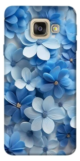 Чехол на Samsung A520 Galaxy A5 (2017) Синие цветы фото 1 из 1