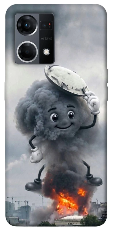 Чохол на Oppo Reno 7 4G Moscow never sleeps ver.3 фото 1 з 1