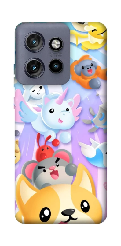 Чохол на Motorola Edge 50 Neo Adopt Me Rainbow Pet Parade фото 1 з 1