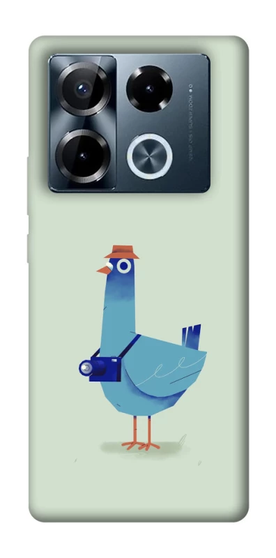 Чохол на Infinix Note 40 Pro 4G Голуб-детектив фото 1 з 1