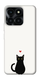 Чохол на Huawei Honor X6a cat in love фото 1 Чохол на Huawei Honor X6a cat in love фото 1 з 1