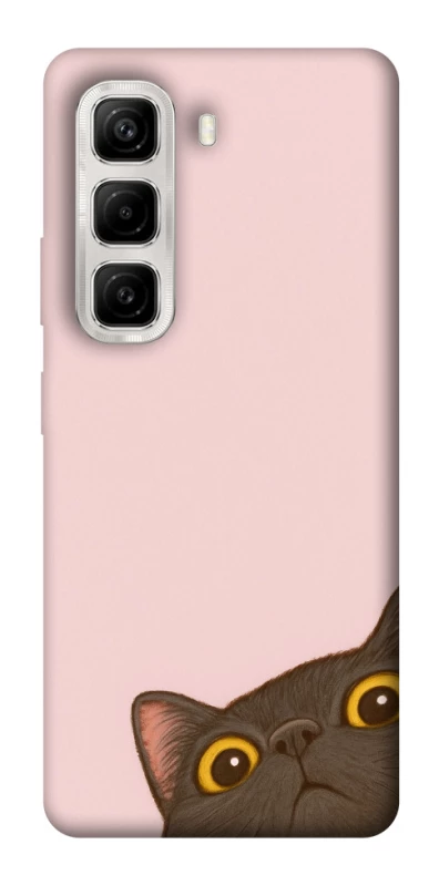 Чохол на Infinix Hot 50 4G Peeping cat фото 1 з 1