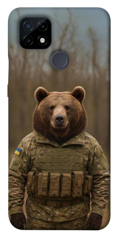 Чехол на Realme C21 Медведь защитник фото 1 из 1