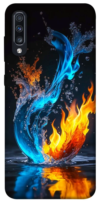 Чохол на Samsung Galaxy A70 (A705F) Water And Fire фото 1 з 1