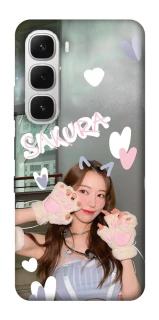 Чохол на Infinix Hot 60i Sakura - LE SSERAFIM фото 1 з 1