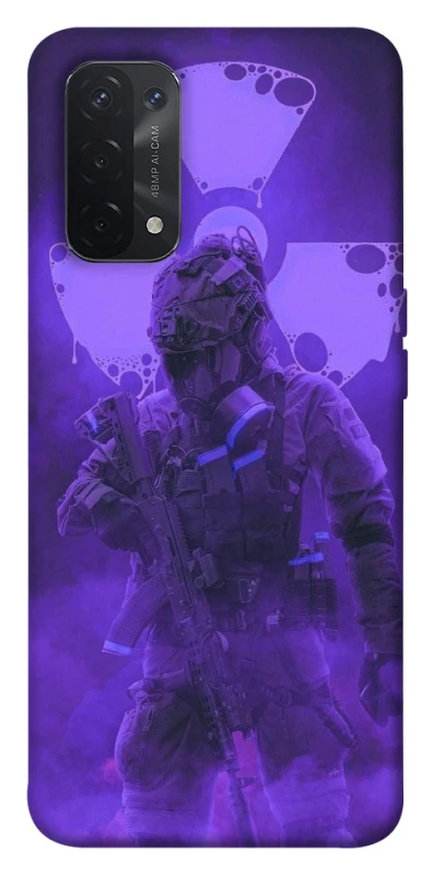 Чохол на Oppo A54 5G / A74 5G Радіація v6 фото 1 з 1