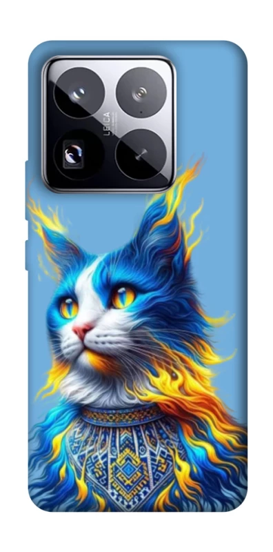 Чохол на Xiaomi 15 Pro Кіт патріот фото 1 з 1