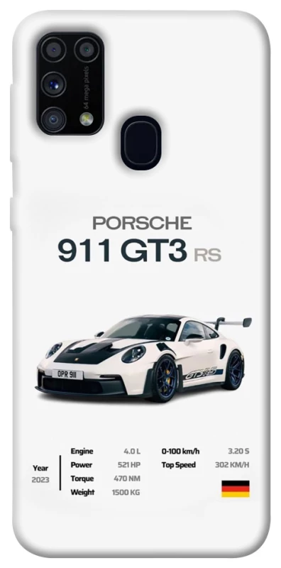 Чохол на Samsung Galaxy M31 Porsche 911 GT3 фото 1 з 1