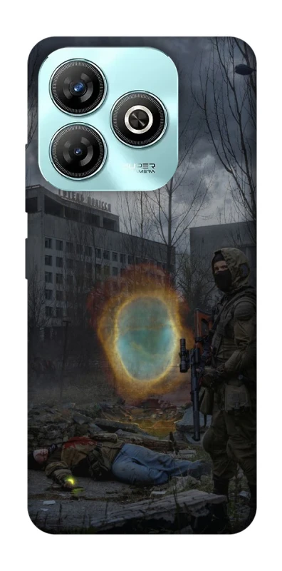 Чехол на ZTE Blade A75 4G Сталкер v6 фото 1 из 1