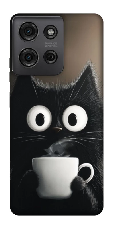 Чохол на Motorola Moto G75 morning cat фото 1 з 1