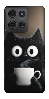 Чохол на Motorola Moto G75 morning cat фото 1 з 1